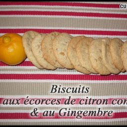 Cookies lemon &amp; Ginger