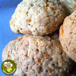 Cookies oatmeal and carrots