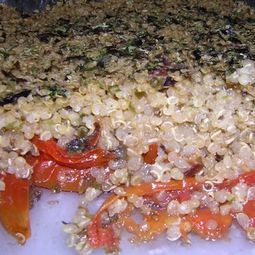 Crumble Tomato Quinoa