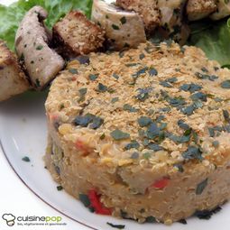 Duo quinoa and lentils with Ratatouille