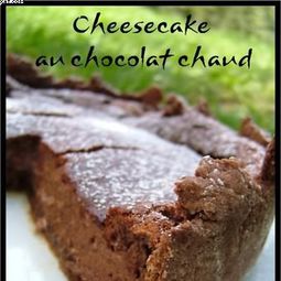 Hot chocolate cheesecake