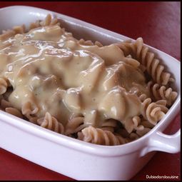 Kamut pasta sauce mushrooms