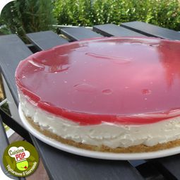 Lemon Cheesecake Raspberry Mirror