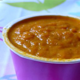 Mashed carrots with cumin and balsamic vinegar