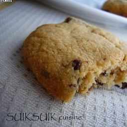 Peanut butter cookies and chocolate
