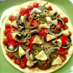 Pizza with pepper