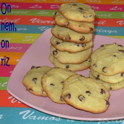 Quinoa cookies and chocolate chip