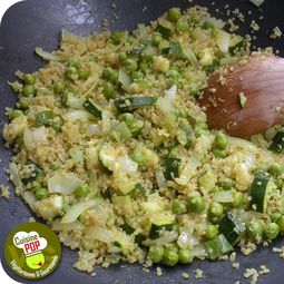 Quinoa Pilaf with Green