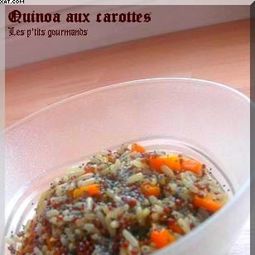 Quinoa with carrots