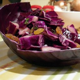 Red Cabbage Slaw