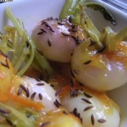 Roasted beets candied orange and cumin