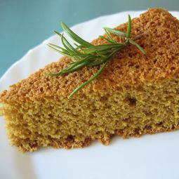 Rosemary lemon sponge cake