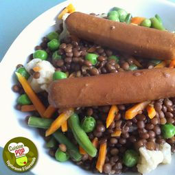 Sausage and Vegetable lenses