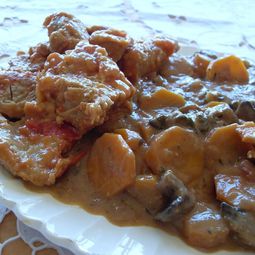 Sauteed Seitan Marengo