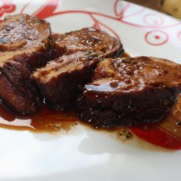 Seitan Roast in the oven
