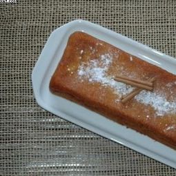 Soft cake with apples