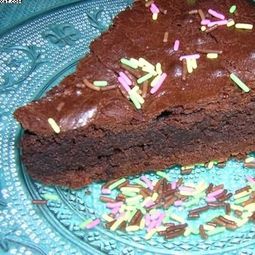 Spicy chocolate fondant