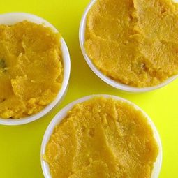 Sweet potato puree with dates