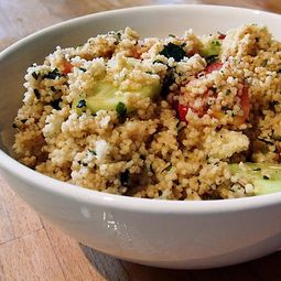 Tabbouleh tomatoes cucumbers