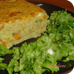 Terrine millet, carrots and coriander