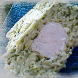 Terrine of zucchini in the heart of the Goat