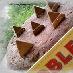 Toblerone chocolate fondant &amp; cute