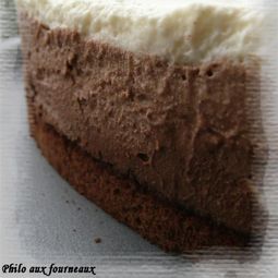 Trio of chocolate cake