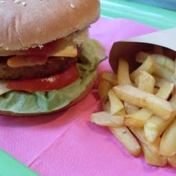 Vegan Burger fries