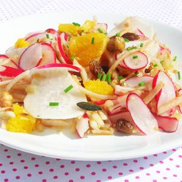 Vitamin salad with radishes two