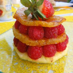Yarrow pineapple raspberries