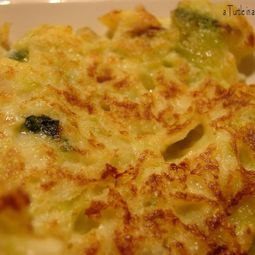 Zucchini Pancakes &amp; Parmesan