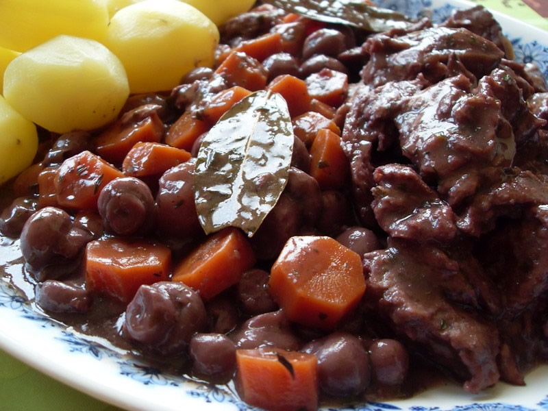 Boeuf Bourguignon plants