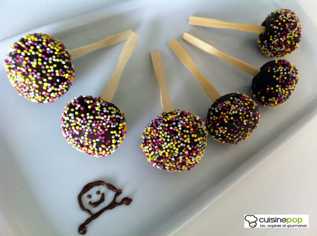 Cake Pop dark chocolate