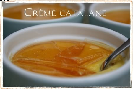 Catalan cream