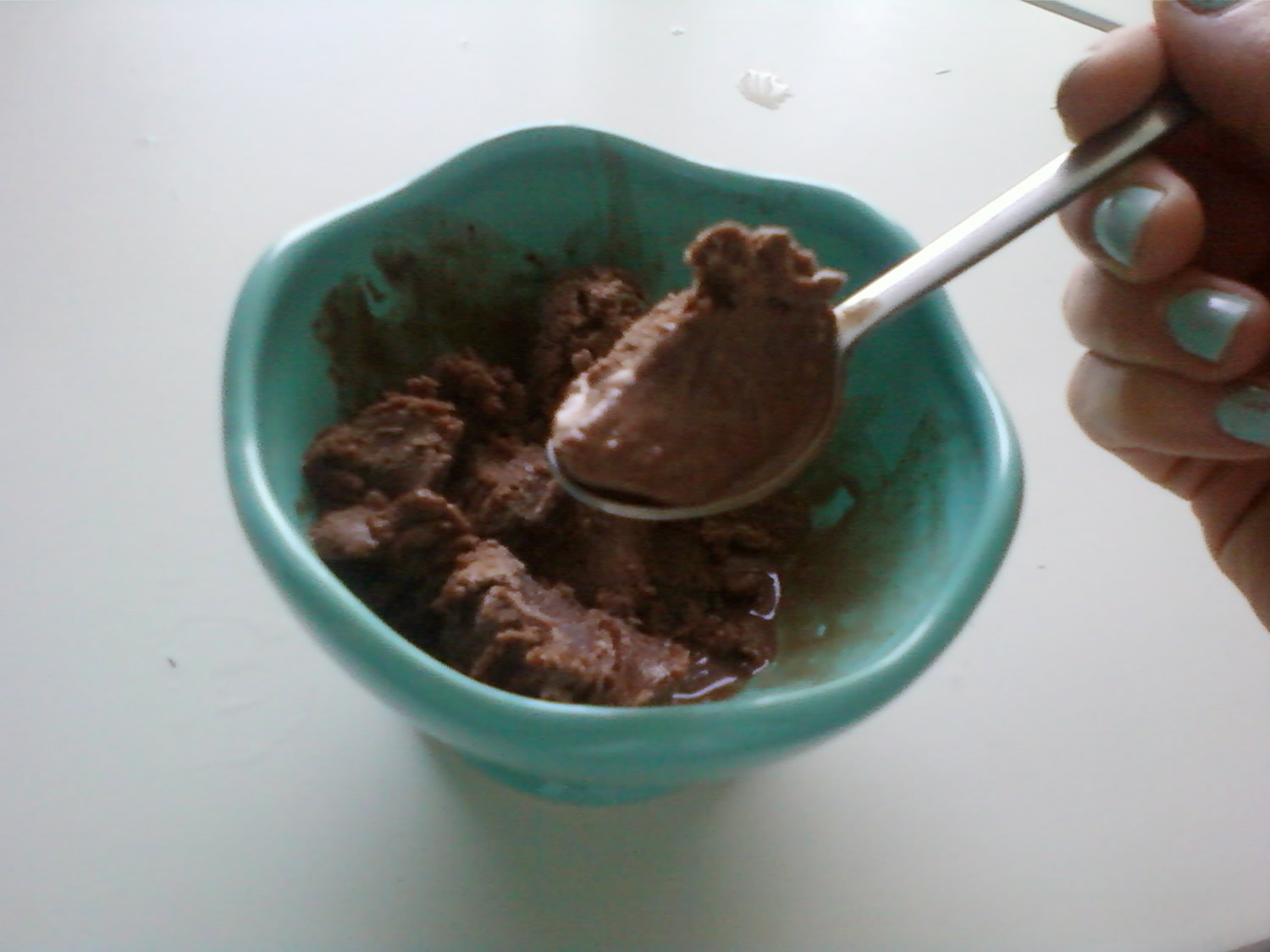 Chocolate ice