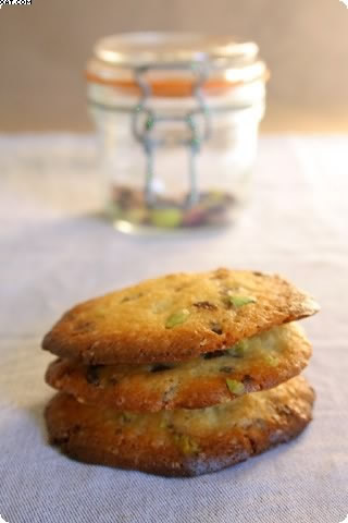 Cookies chocolate & pistachio