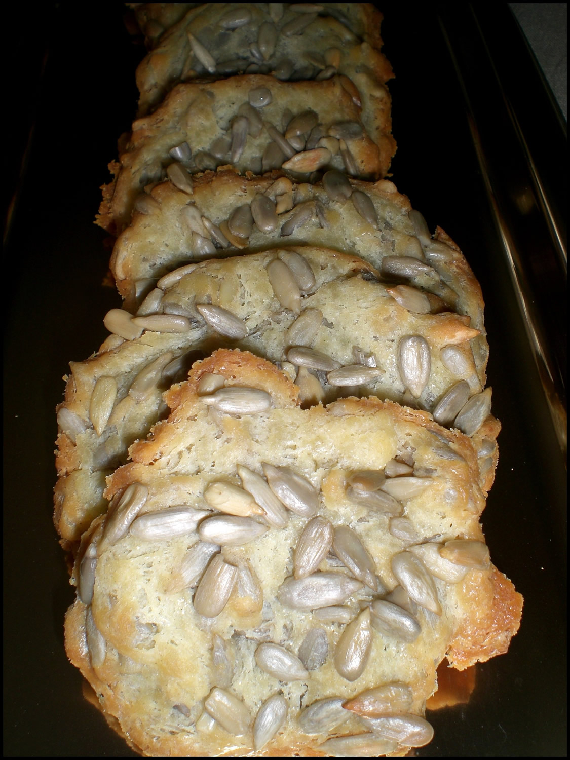 Cookies with sunflower seeds