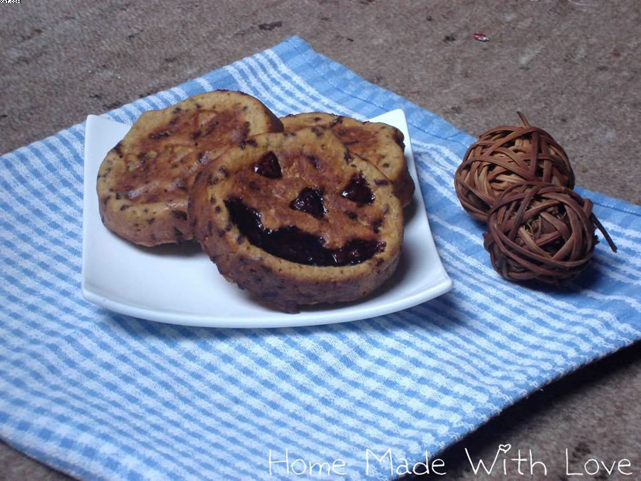 Fluffy Pumpkin Oatmeal and chocolate chip