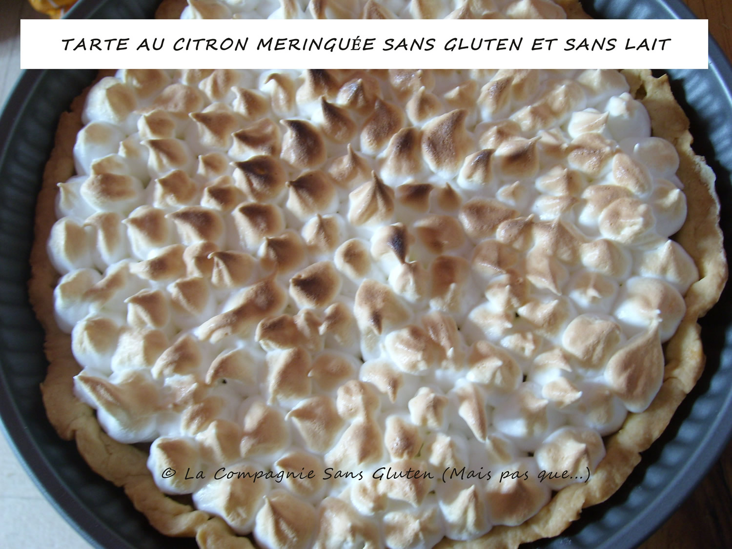 Lemon Meringue Pie gluten and milk