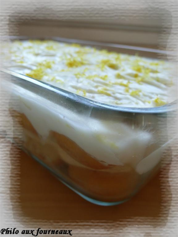 Lemon Tiramisu