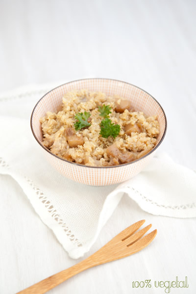 Quinoa risotto with artichokes way