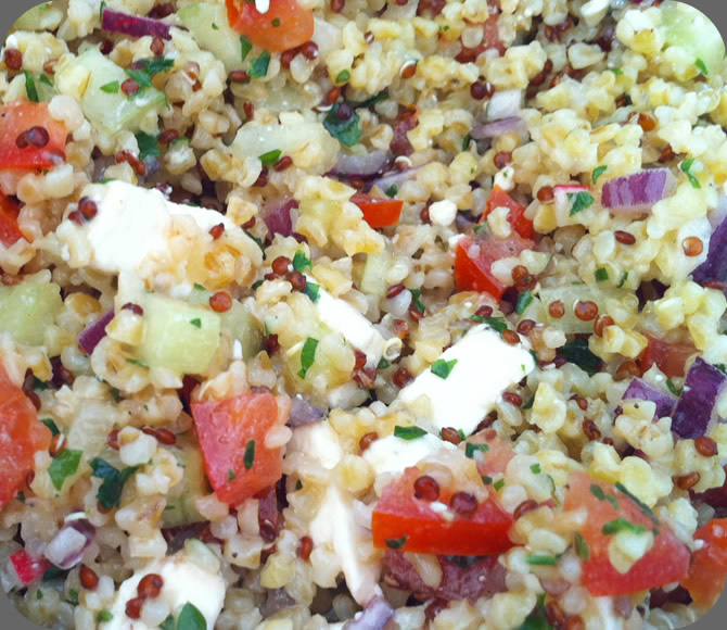 Quinoa Salad Bulgur