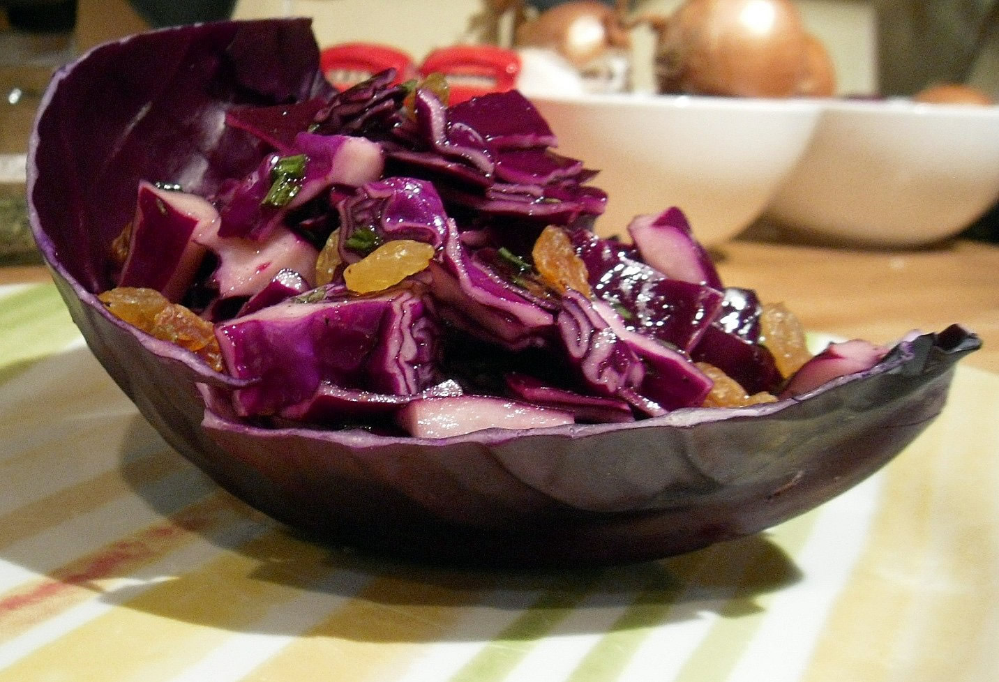 Red Cabbage Slaw