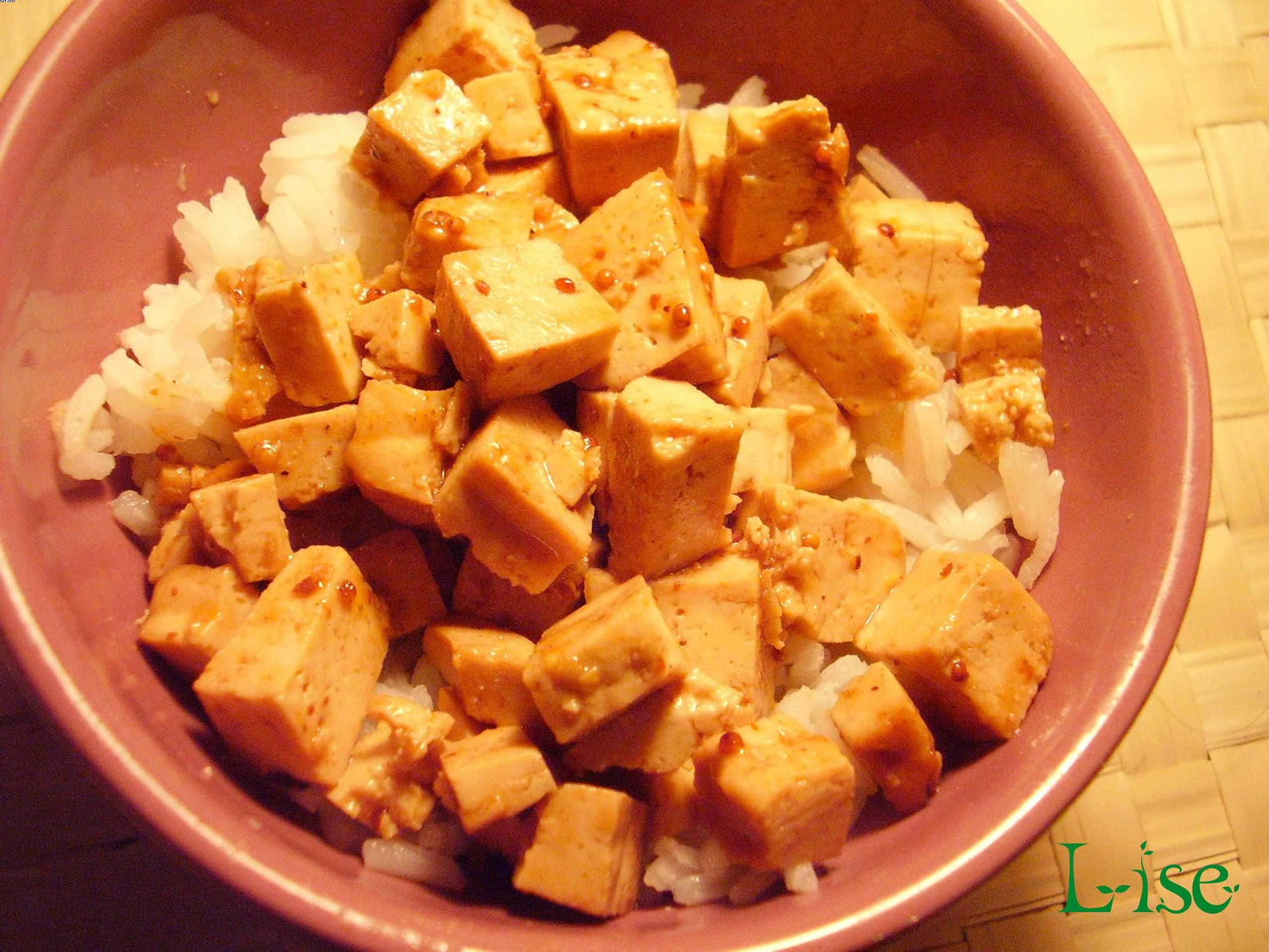 Tofu rosehip jam