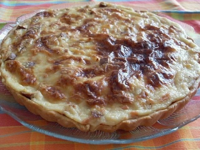 Vegan Quiche Lorraine