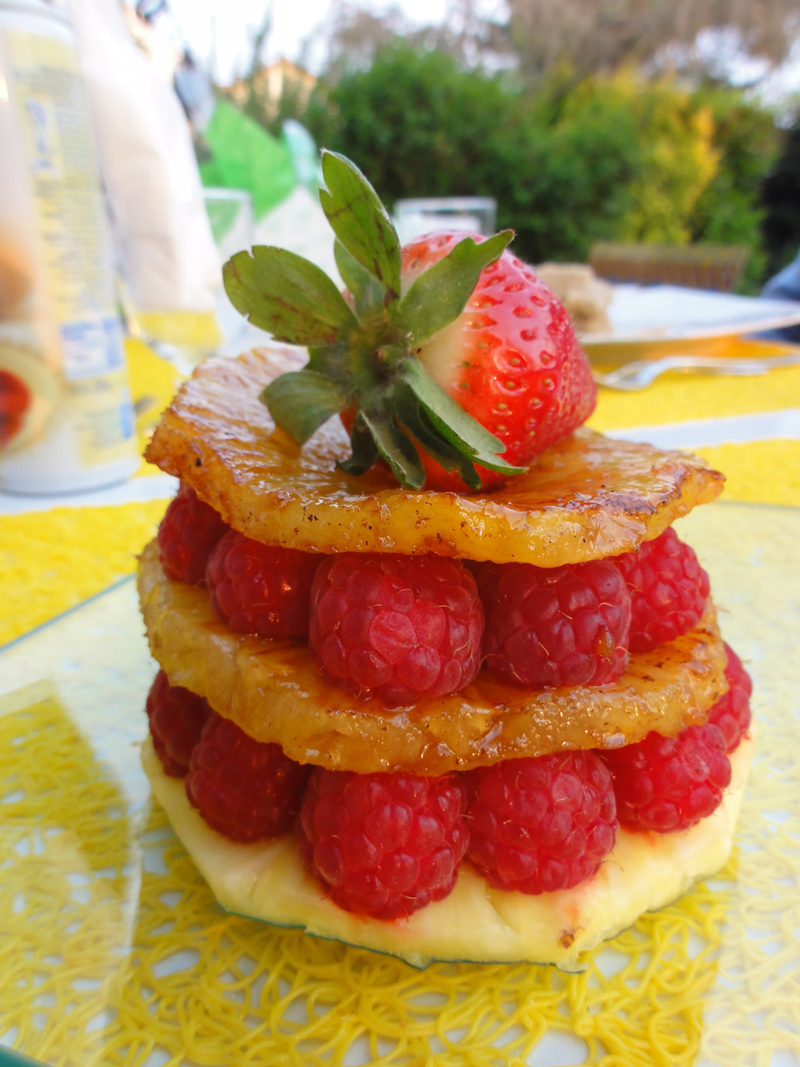 Yarrow pineapple raspberries