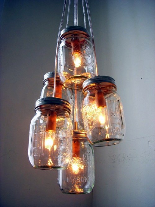 10 cool modern jar lamps – Be creative!