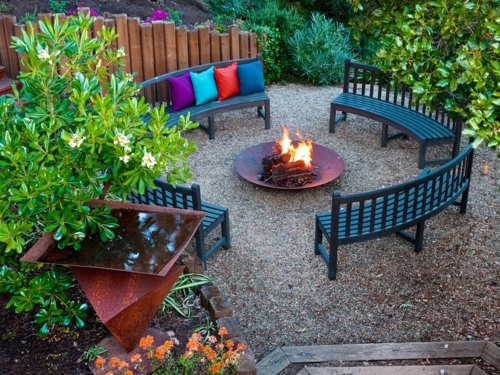 12 Tips for modern design in the garden or in the backyard