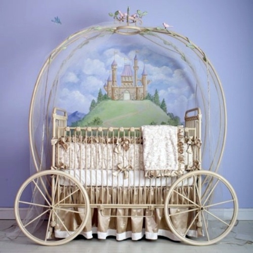 14 cool ideas for carriage bed in the nursery – original equipment