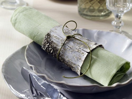 15 ideas for decorating your interior with tree bark